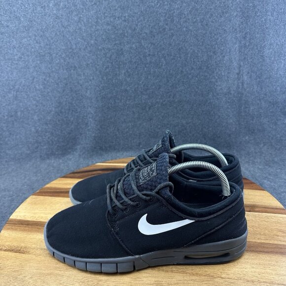 Nike Stefan Janoski Max Black Gray Anthracite Athletic Shoes 631303-009 Mens 9 - Picture 5 of 9